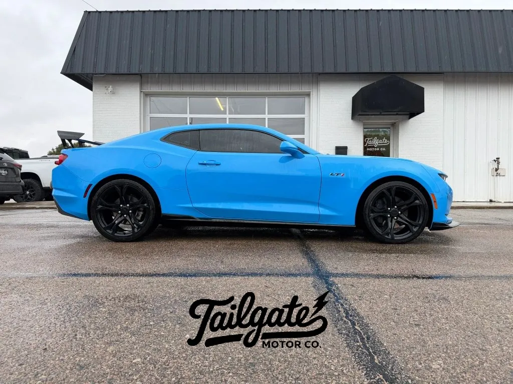 Blue 2022 Chevrolet Camaro LT1 Coupe 2D for sale in Fremont, NE