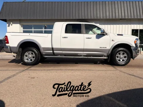 White 2019 Ram 2500 Mega Cab Laramie Pickup 4D 6 1/3 ft for sale in Fremont, NE