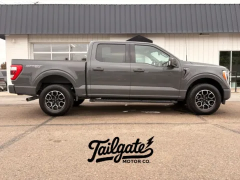 Gray 2021 Ford F-150 SuperCrew Cab Lariat Pickup 4D 5 1/2 ft for sale in Fremont, NE