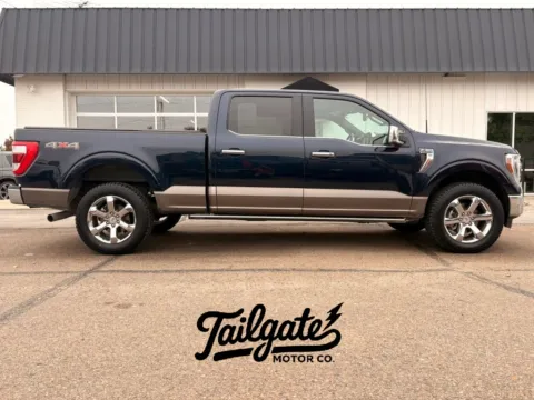 Blue 2023 Ford F-150 SuperCrew Cab King Ranch Pickup 4D 6 1/2 ft for sale in Fremont, NE