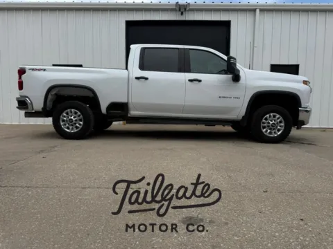 White 2023 Chevrolet Silverado 2500 HD Crew Cab Work Truck Pickup 4D 6 1/2 ft for sale in Wahoo, NE