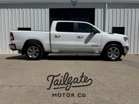 White 2021 Ram 1500 Crew Cab Big Horn Pickup 4D 5 1/2 ft for sale in Wahoo, NE