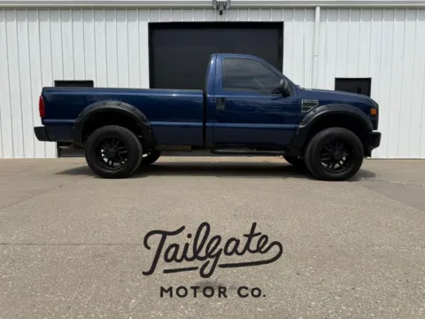 Blue 2008 Ford F250 Super Duty Regular Cab XL Pickup 2D 8 ft for sale in Wahoo, NE