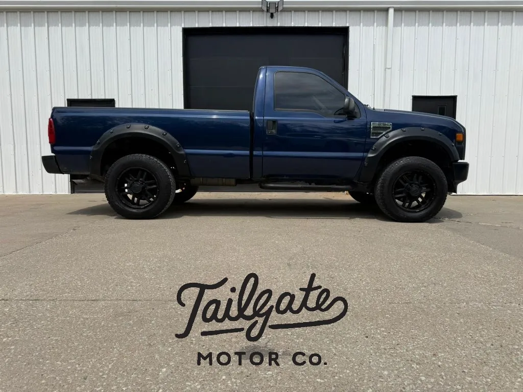 Blue 2008 Ford F250 Super Duty Regular Cab XL Pickup 2D 8 ft for sale in Wahoo, NE