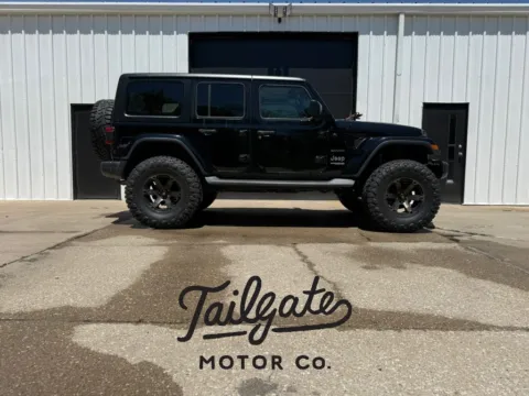 Black 2018 Jeep Wrangler Unlimited All New Sahara Sport Utility 4D for sale in Wahoo, NE