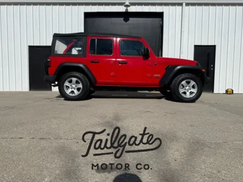 Red 2019 Jeep Wrangler Unlimited Sport S Sport Utility 4D for sale in Wahoo, NE