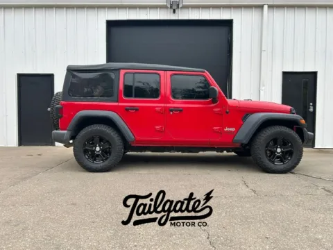 Red 2019 Jeep Wrangler Unlimited Sport S Sport Utility 4D for sale in Wahoo, NE