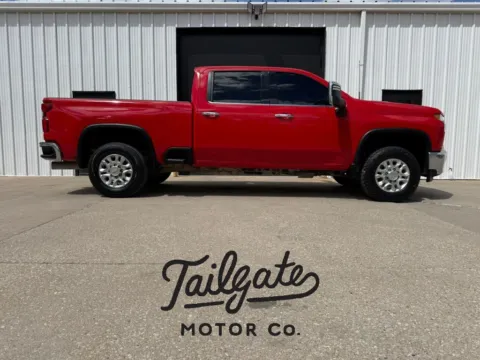 Red 2022 Chevrolet Silverado 2500 HD Crew Cab LTZ Pickup 4D 6 1/2 ft for sale in Wahoo, NE