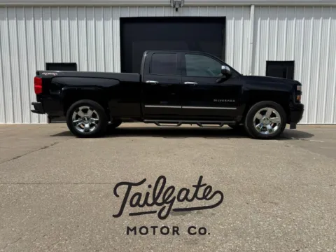 Black 2015 Chevrolet Silverado 1500 Double Cab LT Pickup 4D 6 1/2 ft for sale in Wahoo, NE