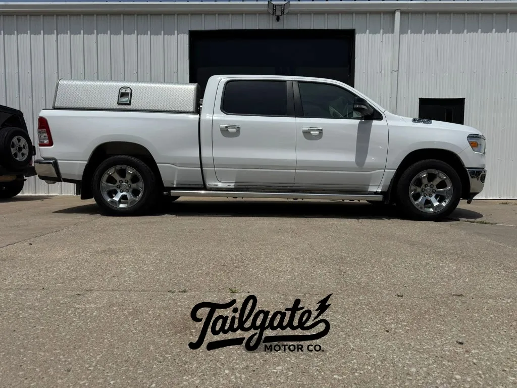 White 2019 Ram 1500 Crew Cab Big Horn Pickup 4D 6 1/3 ft for sale in Wahoo, NE