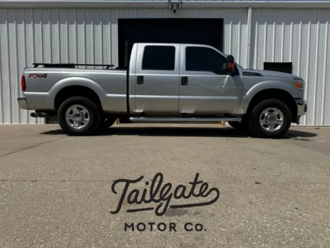 Silver 2015 Ford F250 Super Duty Crew Cab XLT Pickup 4D 6 3/4 ft for sale in Wahoo, NE
