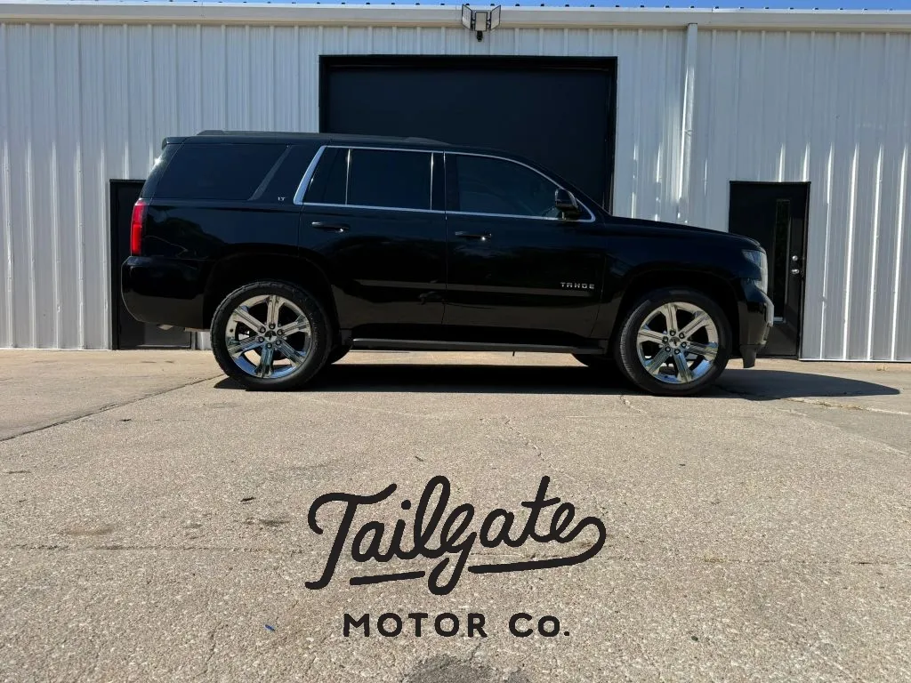 Black 2017 Chevrolet Tahoe LT Sport Utility 4D for sale in Wahoo, NE