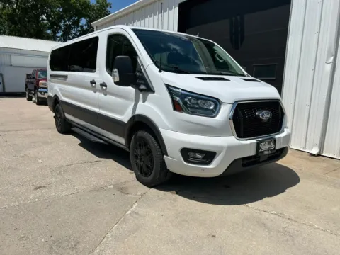 Photos of 2023 Ford Transit 350 Passenger Van XLT w/Low Roof Van 3D for sale in Wahoo, NE at Tailgate Motor Co. (Wahoo)