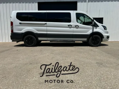 White 2023 Ford Transit 350 Passenger Van XLT w/Low Roof Van 3D for sale in Wahoo, NE
