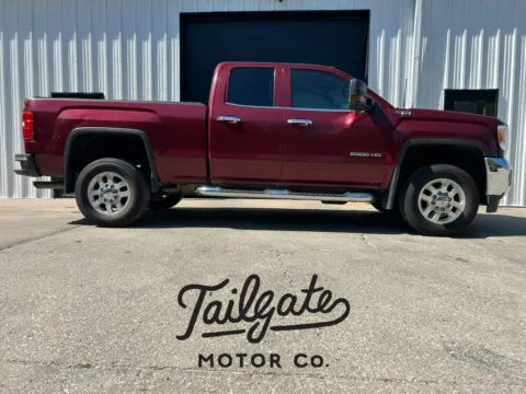 Red 2015 GMC Sierra 2500 HD Double Cab SLE Pickup 4D 6 1/2 ft for sale in Wahoo, NE