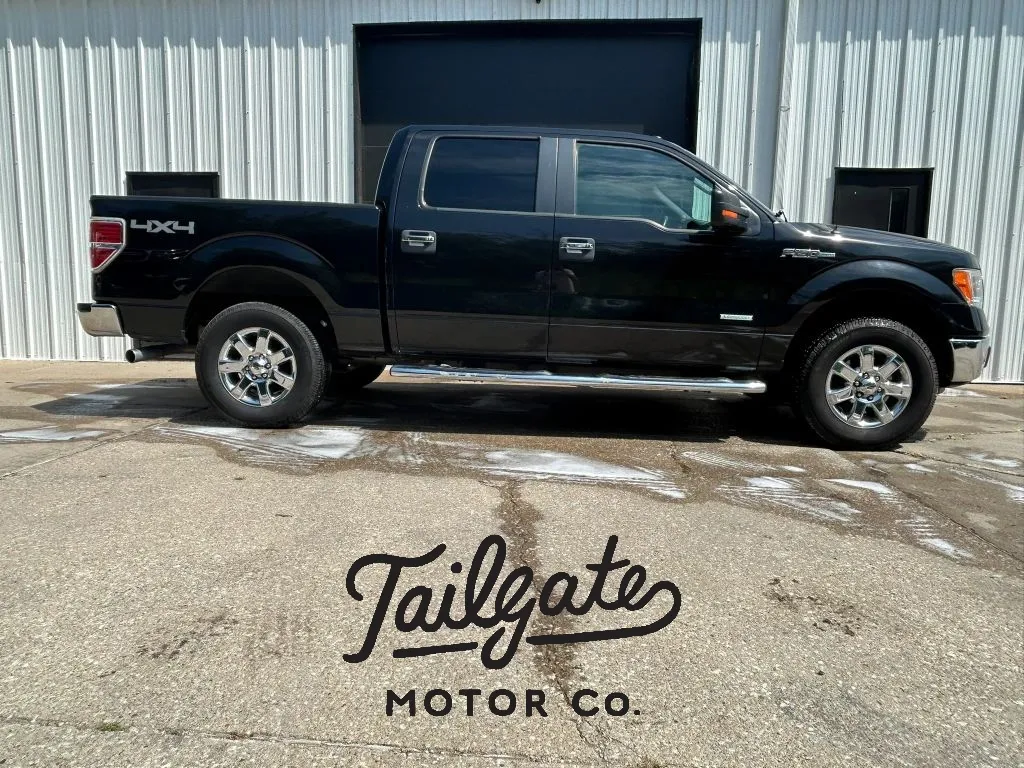 Black 2014 Ford F-150 SuperCrew Cab XLT Pickup 4D 5 1/2 ft for sale in Wahoo, NE