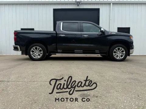 Gray 2024 Chevrolet Silverado 1500 Crew Cab LTZ Pickup 4D 5 3/4 ft for sale in Wahoo, NE