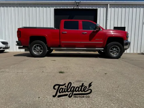 Red 2019 Chevrolet Silverado 2500 HD Crew Cab LTZ Pickup 4D 6 1/2 ft for sale in Wahoo, NE
