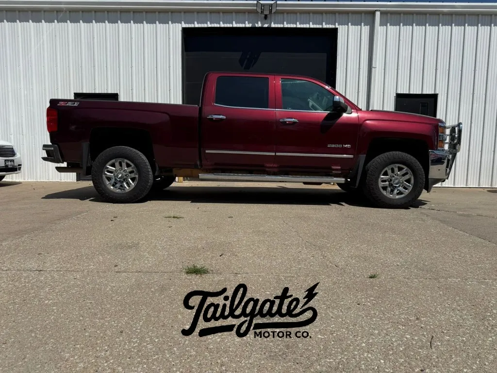 Red 2017 Chevrolet Silverado 2500 HD Crew Cab LTZ Pickup 4D 6 1/2 ft for sale in Wahoo, NE