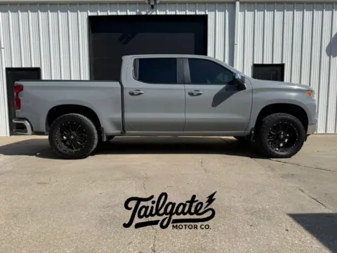 Gray 2024 Chevrolet Silverado 1500 Crew Cab LT Pickup 4D 5 3/4 ft for sale in Wahoo, NE