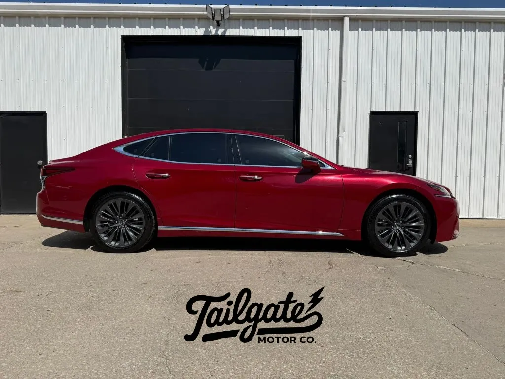 Red 2018 Lexus LS 500 Sedan 4D for sale in Wahoo, NE