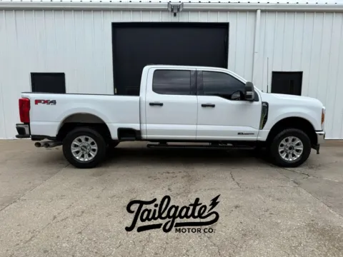 White 2024 Ford F250 Super Duty Crew Cab XLT Pickup 4D 6 3/4 ft for sale in Wahoo, NE