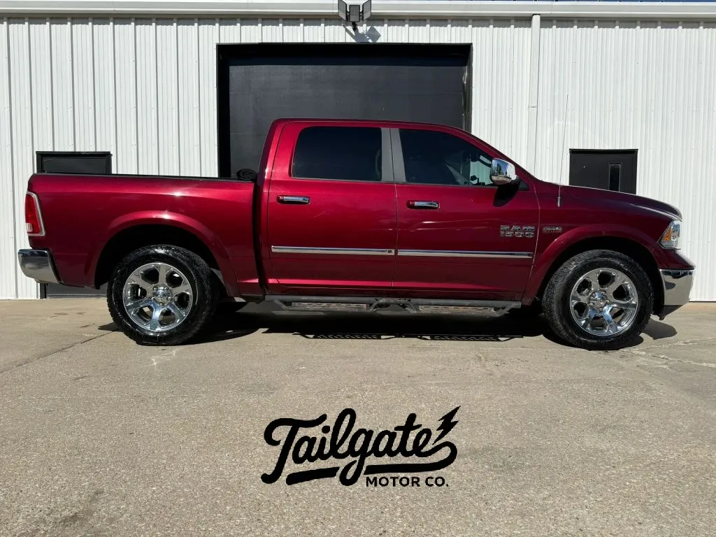 Red 2017 Ram 1500 Crew Cab Laramie Pickup 4D 5 1/2 ft for sale in Wahoo, NE