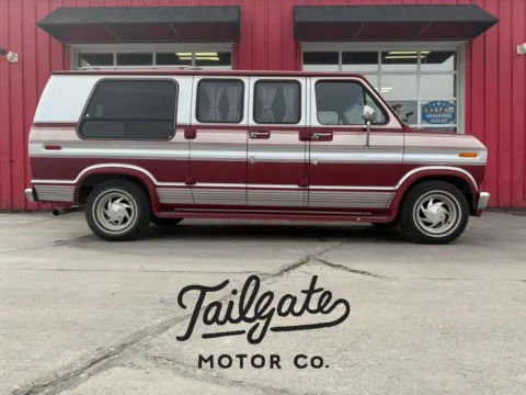 Red 1991 Ford E150 Vans Econoline Cargo Van for sale in Fremont, NE