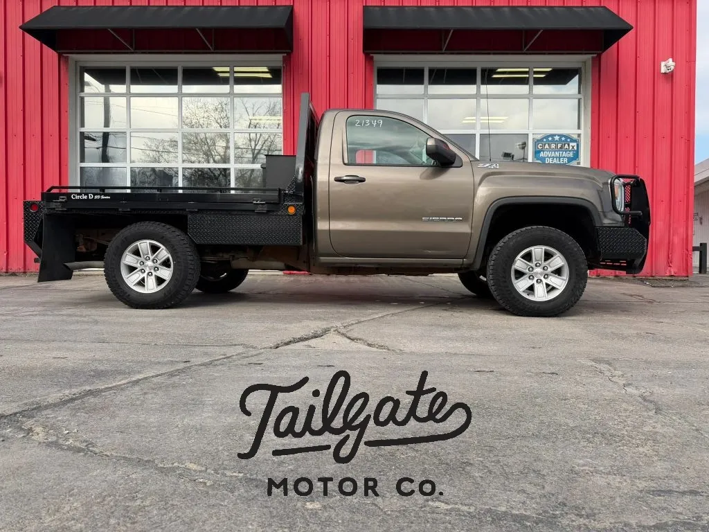 Orange 2015 GMC Sierra 1500 Regular Cab SLE Pickup 2D 8 ft for sale in Fremont, NE