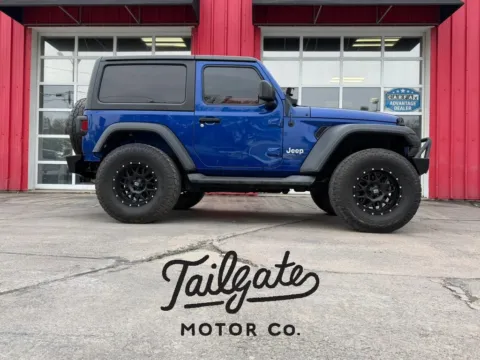 Blue 2018 Jeep Wrangler All New Sport S Sport Utility 2D for sale in Fremont, NE