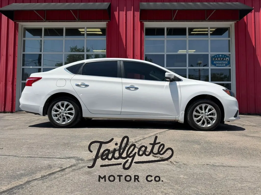 White 2019 Nissan Sentra SV Sedan 4D for sale in Fremont, NE