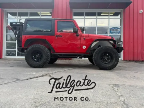 Red 2015 Jeep Wrangler Sport SUV 2D for sale in Fremont, NE