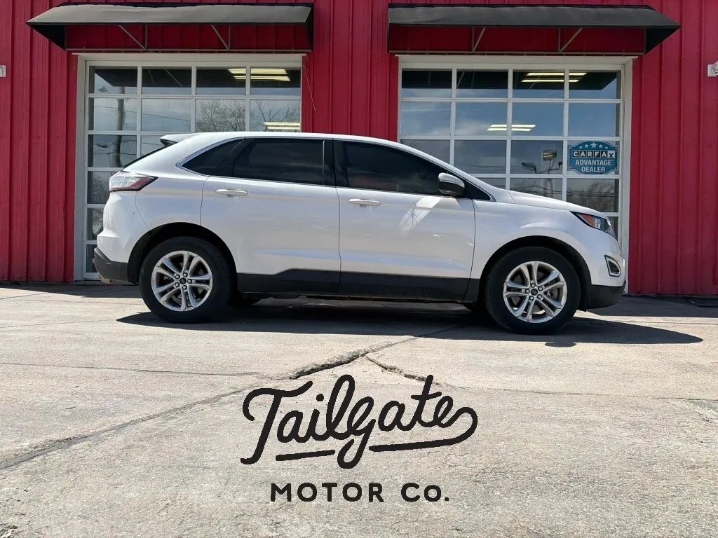 White 2017 Ford Edge SEL Sport Utility 4D for sale in Fremont, NE