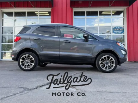Gray 2018 Ford EcoSport Titanium Sport Utility 4D for sale in Fremont, NE