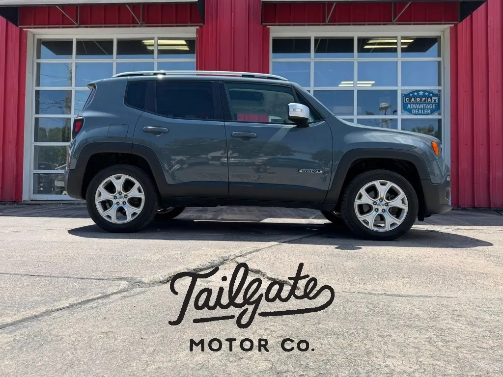 Blue 2017 Jeep Renegade Limited Sport Utility 4D for sale in Fremont, NE