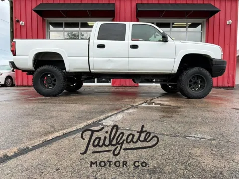 White 2004 Chevrolet Silverado 2500 HD Crew Cab LS Pickup 4D 6 1/2 ft for sale in Fremont, NE