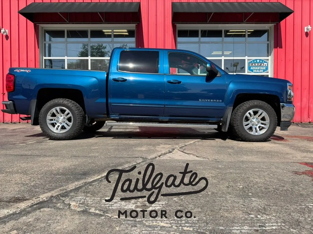 Blue 2016 Chevrolet Silverado 1500 Crew Cab LT Pickup 4D 5 3/4 ft for sale in Fremont, NE