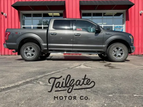 Gray 2017 Ford F-150 SuperCrew Cab XLT Pickup 4D 5 1/2 ft for sale in Fremont, NE