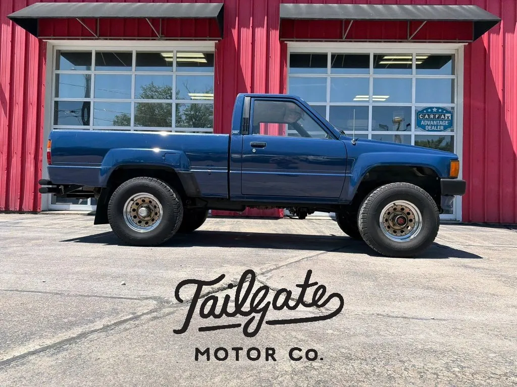 Blue 1986 Toyota Pickup Base Short Bed 4X4 for sale in Fremont, NE