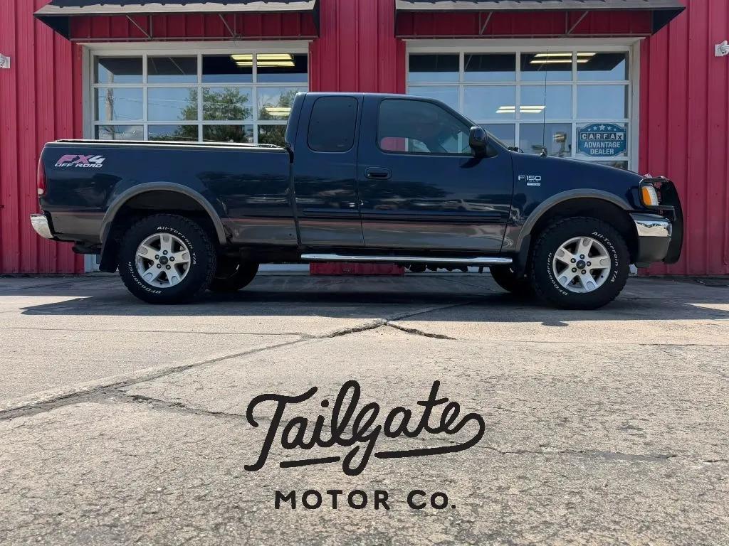 Blue 2002 Ford F-150 Super Cab Short Bed 4D for sale in Fremont, NE
