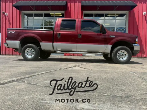 Red 2004 Ford F350 Super Duty Crew Cab XLT Pickup 4D 6 3/4 ft for sale in Fremont, NE