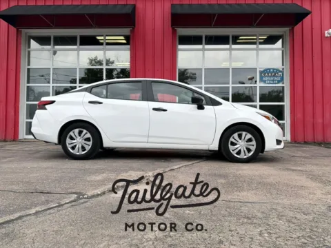 White 2023 Nissan Versa S Sedan 4D for sale in Fremont, NE