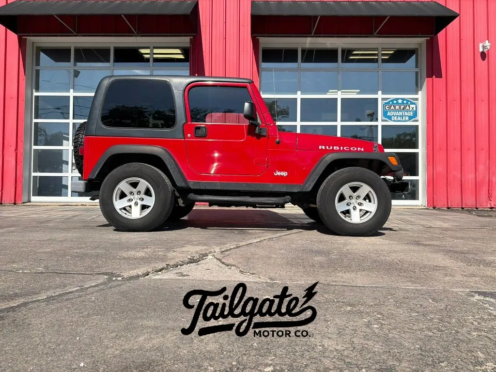 Red 2006 Jeep Wrangler Rubicon Sport Utility 2D for sale in Fremont, NE