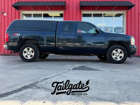 Blue 2007 Chevrolet Silverado 1500 Extended Cab LT Pickup 4D 6 1/2 ft for sale in Fremont, NE