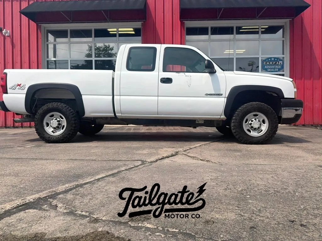 White 2006 Chevrolet Silverado 2500 HD Extended Cab Work Truck Pickup 4D 6 1/2 ft for sale in Fremont, NE