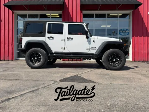 White 2012 Jeep Wrangler Unlimited Sport SUV 4D for sale in Fremont, NE