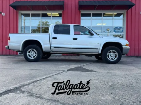 Silver 2002 Dodge Dakota Quad Cab Pickup for sale in Fremont, NE