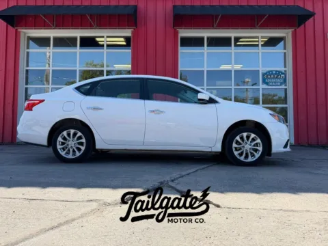 White 2019 Nissan Sentra SV Sedan 4D for sale in Fremont, NE