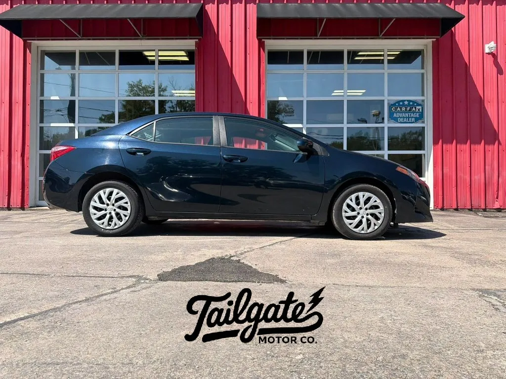 Blue 2018 Toyota Corolla LE Sedan 4D for sale in Fremont, NE