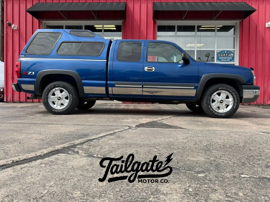 Gray 2004 Chevrolet Silverado 1500 Extended Cab Z71 Pickup 4D 6 1/2 ft for sale in Fremont, NE